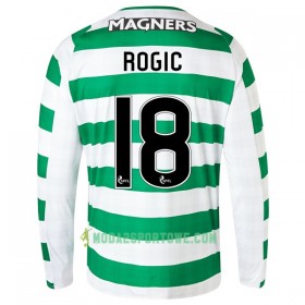 Koszulka Celtic FC Rogic 18 Domowe Stroje Piłkarskie 2018/19 Długi Rękaw